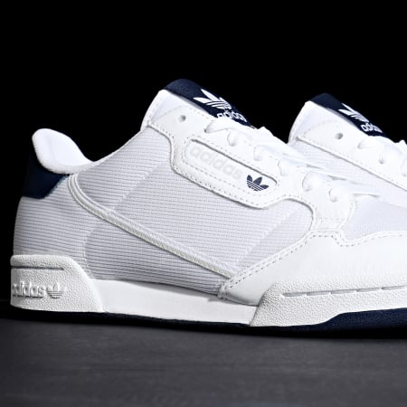 Adidas Originals - Baskets Continental 80 EF5996 Footwear White Grey One Collegiate Navy