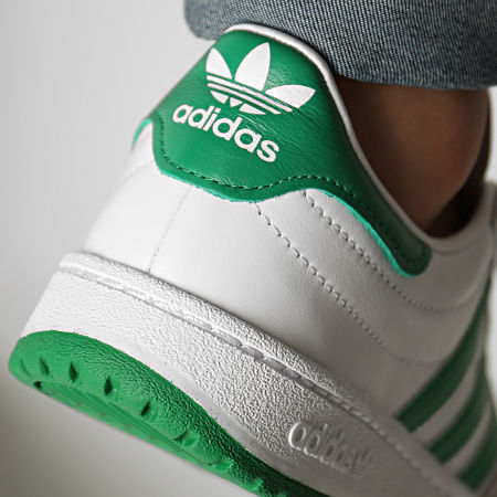 Adidas Originals - Baskets Team Court EF6052 Footwear White Green Core Black