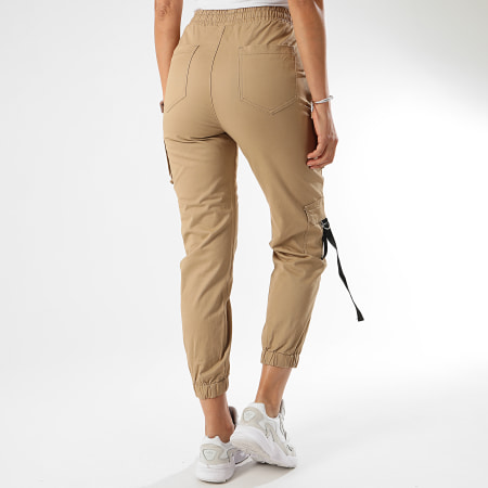Girls Outfit - Jogger Pant Femme 610-3 Beige
