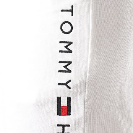 Tommy Hilfiger - Pantalon Jogging Track 1185 Blanc Chiné