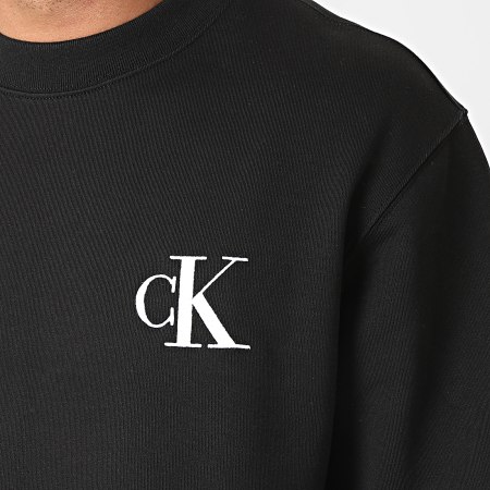 Calvin Klein - Sweat Crewneck Tipping 5597 Noir
