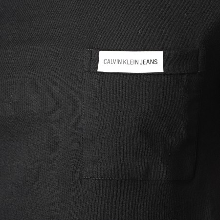 Calvin Klein - Tee Shirt Poche Institutional 5613 Noir