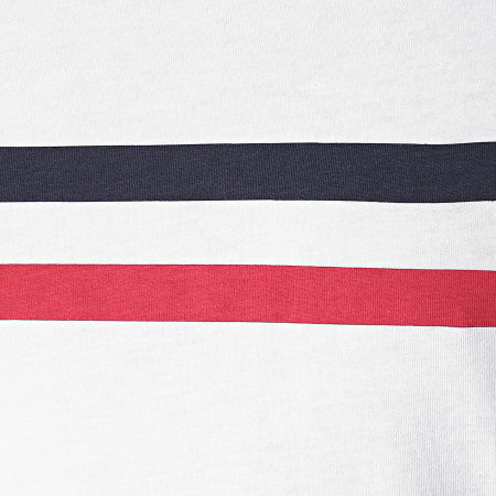 LBO - Tee Shirt Tricolore 1202 Blanc