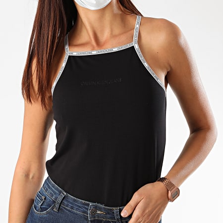 Debardeur Femme Logo Trim 4226 Noir
