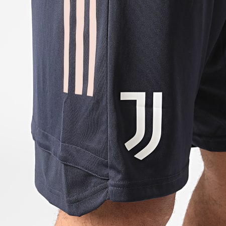 Adidas Performance - Short Jogging A Bandes Juventus FR4271 Bleu Marine