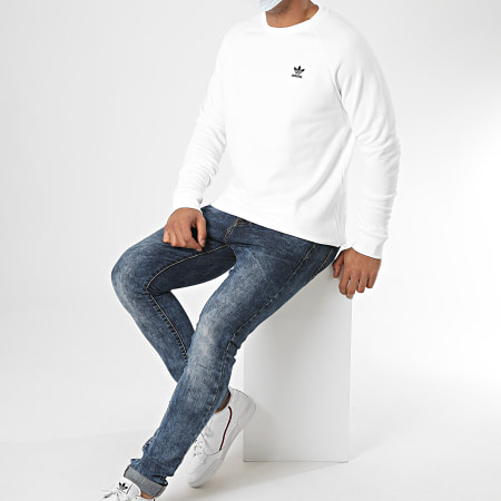 Adidas Originals - Sweat Crewneck Essential ED6208 Blanc