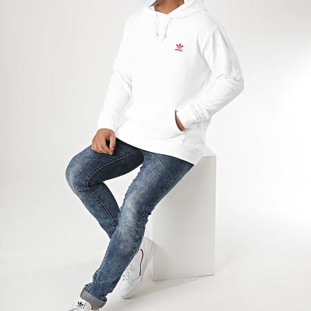 Adidas Originals - Sweat Capuche Essential GD2561 Blanc