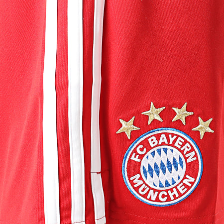 Adidas Sportswear - Short Jogging A Bandes FC Bayern FQ2903 Rouge