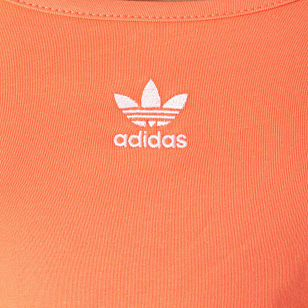 Adidas Originals - Robe Débardeur Femme A Bandes FM3279 Orange