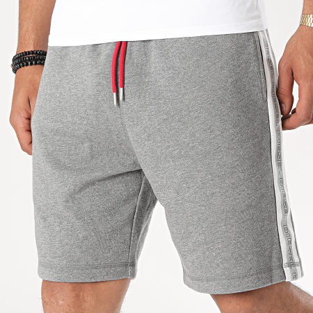 Diesel - Short Jogging A Bandes Eddy Calzoncini 00S148-0TAWI Gris Chiné