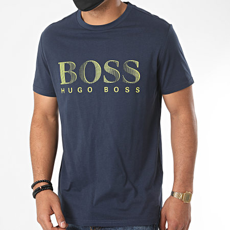 BOSS - Tee Shirt 50407774 Bleu Marine