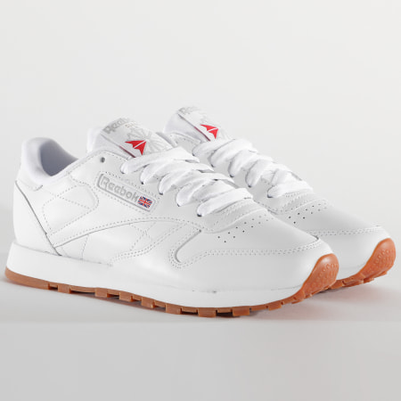 Reebok - Sneakers donna Classic Leather 49803 White Gum