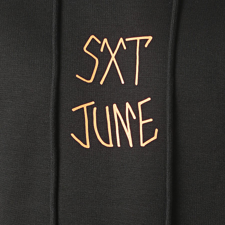 Sixth June - Sweat Capuche M3858VSW Noir