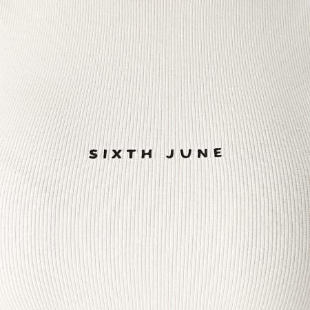 Sixth June - Débardeur Crop Femme W4267KTO Blanc
