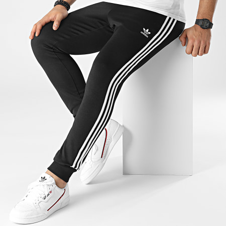adidas - Pantalon Jogging A Bandes SST TP Prime Blue GF0210 Noir Blanc