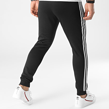 adidas - Pantalon Jogging A Bandes SST TP Prime Blue GF0210 Noir Blanc
