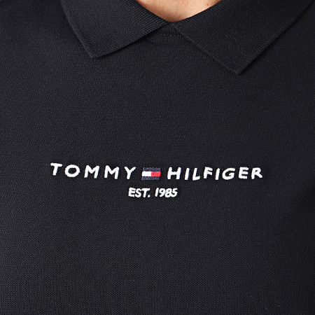 Tommy Hilfiger - Robe Polo Femme Essential WW0WW28414 Bleu Marine