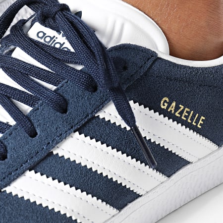 Adidas Originals - Baskets Femme Gazelle BY9144 Collegiate Navy Footwear White