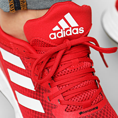 Adidas Sportswear - Baskets Duramo SL FW3218 Scarlet Footwear White Core Black