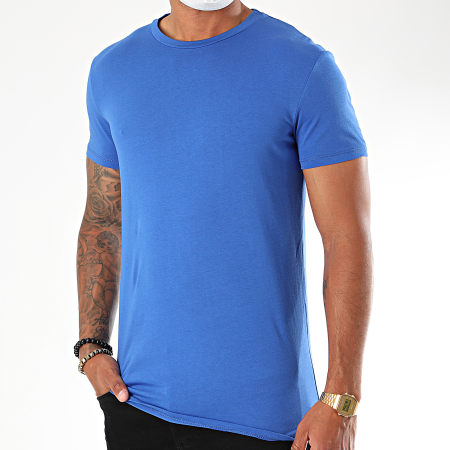 Uniplay - Tee Shirt Oversize UY496 Bleu Roi