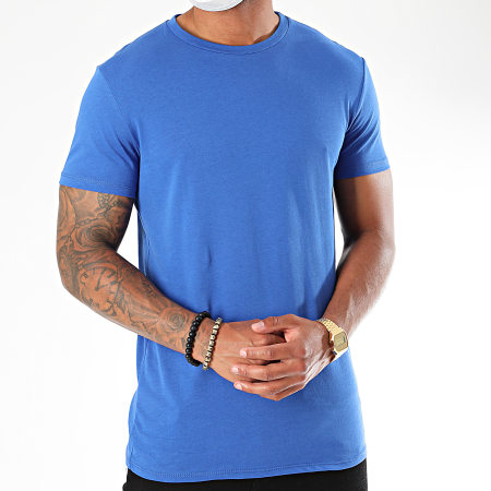 Uniplay - Tee Shirt Oversize UY496 Bleu Roi