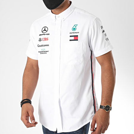 AMG Mercedes - Polo Manches Courtes 141191035 Blanc