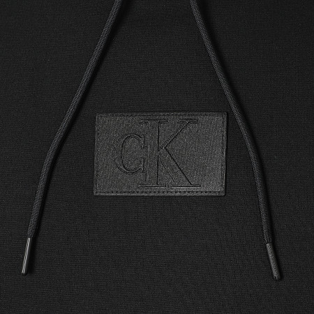 Calvin Klein - Sweat Capuche Mixed Media 5592 Noir