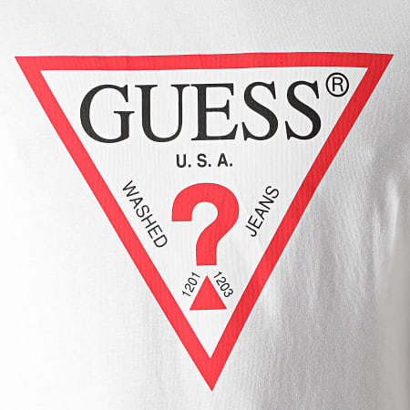 Guess - Tee Shirt M0YI71-I3Z11 Blanc
