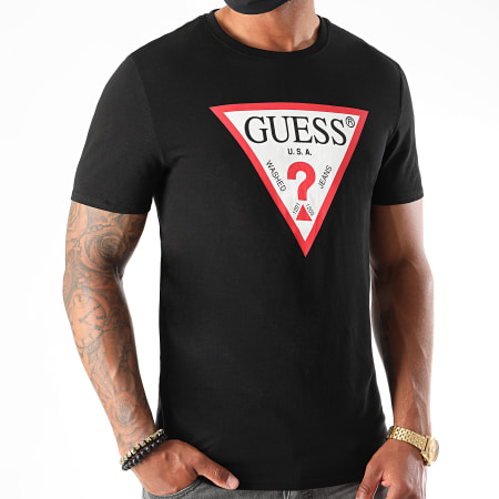 Guess - Tee Shirt M0YI71-I3Z11 Noir