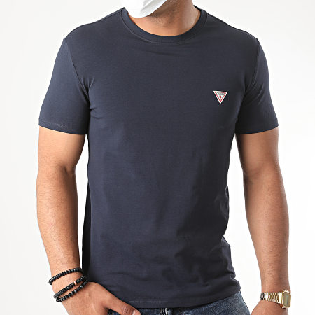 Guess - Tee Shirt M0YI24-J1300 Bleu 
