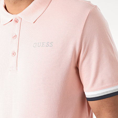 Guess - Polo Manches Courtes M0YP51-K9WF1 Rose Clair