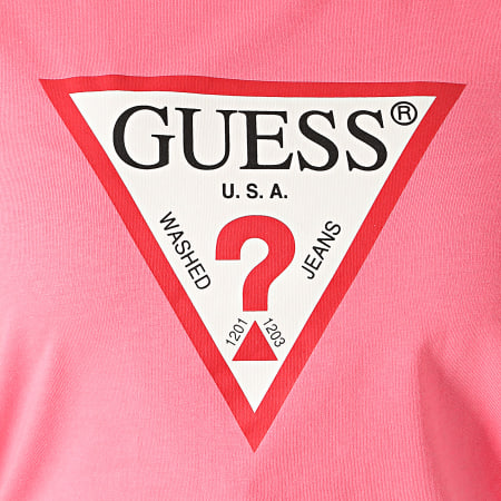 Guess - Tee Shirt Femme W0YI57-K8HM0 Rose Vif