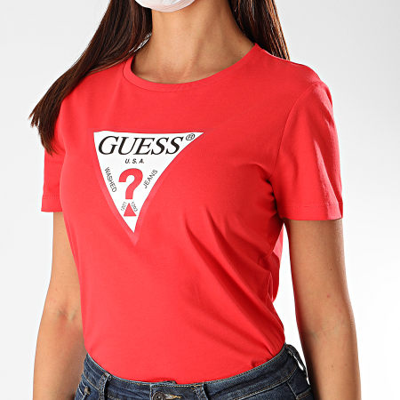 Guess - Tee Shirt Femme W0YI57-K8HM0 Rouge