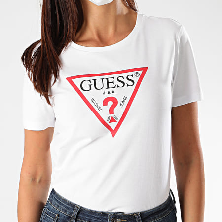Guess - Tee Shirt Femme W0YI57-K8HM0 Blanc