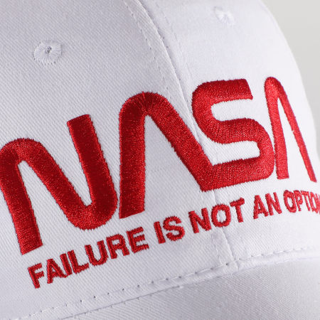 NASA - Casquette Not An Option Blanc