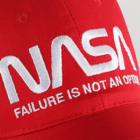 NASA - Casquette Not An Option Rouge