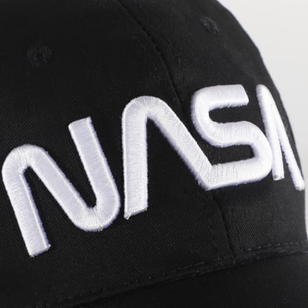 NASA - Casquette Worm Logo Noir