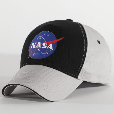 NASA - Casquette Insignia Tricolore Noir Gris