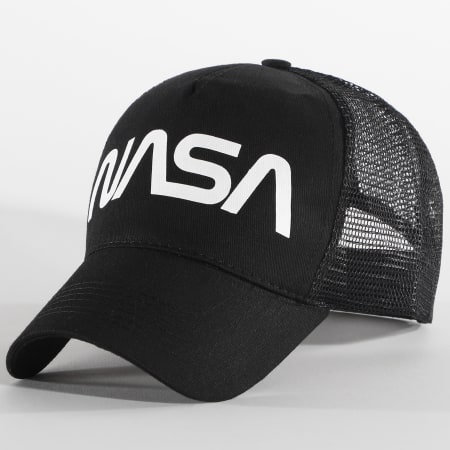 NASA - Casquette Trucker Worm Logo Noir