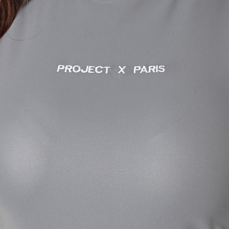 Project X Paris - Robe Femme F207040 Réfléchissant Gris