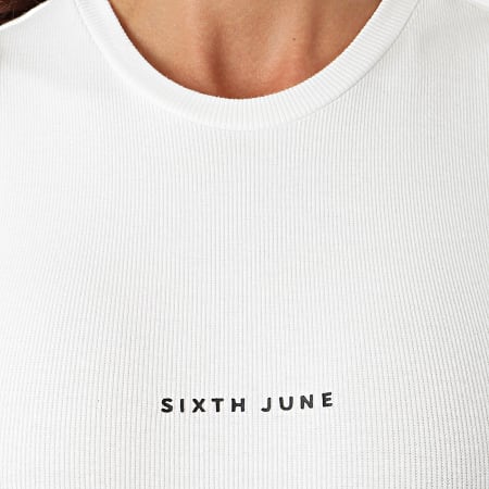 Sixth June - Body Débardeur Femme W4269KBO Blanc