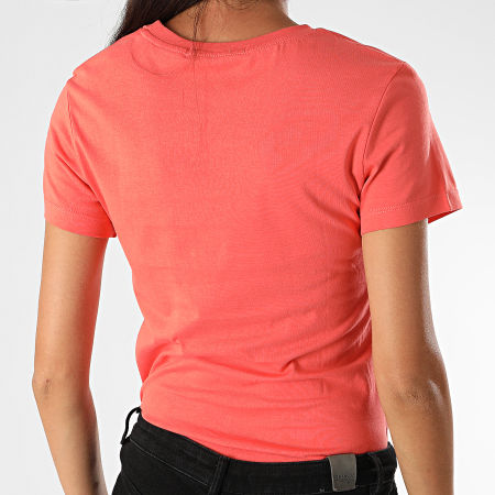 Calvin Klein - Tee Shirt Femme Institutional Logo 3127 Orange