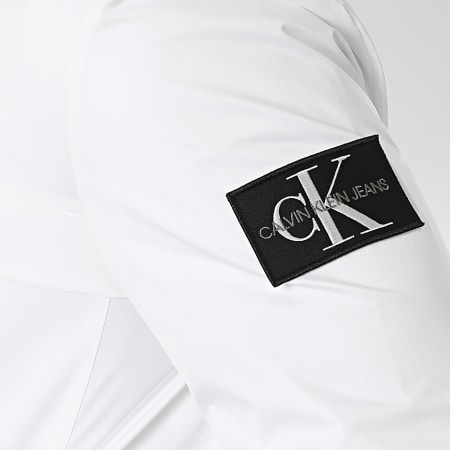 Calvin Klein - Veste Zippée Harrington 5672 Blanc