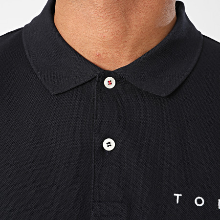Tommy Hilfiger - Polo Manches Courtes Tommy Flag 4152 Bleu Marine