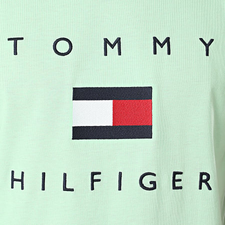 Tommy Hilfiger - Tee Shirt Tommy Flag 4313 Vert