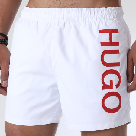 HUGO - Short De Bain Abas 50429307 Blanc