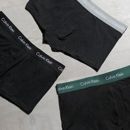 Calvin Klein - Juego de 3 calzoncillos bóxer 2664G Negro