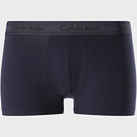 Calvin Klein - Lot De 3 Boxers U2664G Bordeaux Vert Kaki Bleu Marine