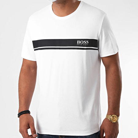 BOSS - Tee Shirt Relax 50431074 Blanc