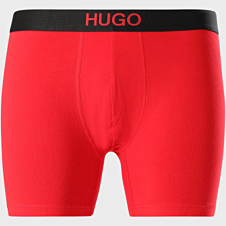 HUGO - Lot De 2 Boxers 50433817 Noir Rouge